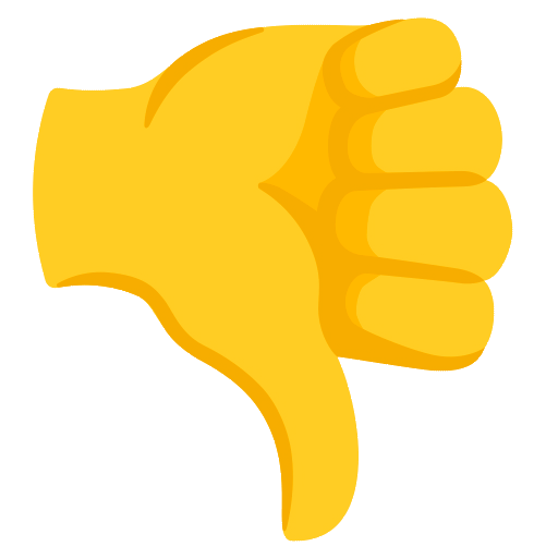 Thumb down